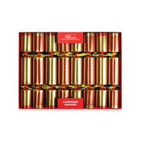 Family Foil Geometric Crackers 8Pk