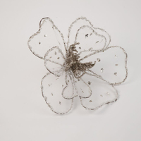 Poem Clip-on Sasanqua Flower 15cm