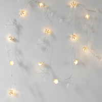 Wanderlust LED garland with Flowers  192cm