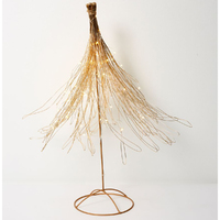 Gold Wire LED Tree Large 60cm