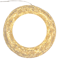 Magical 1000 twinkling LED 40cm wreath.