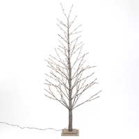 Ash Brown LED Spruce Tree 150cm