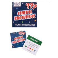 Christmas General Knowledge 50 Quiz Cards