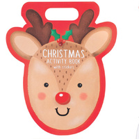Christmas Reindeer Activity Pad with Stickers