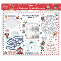 Christmas Activity Placemats 6pk