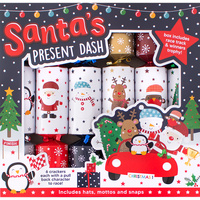 Santa's Present Dash Christmas Crackers