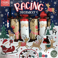 Racing Reindeer Christmas Crackers