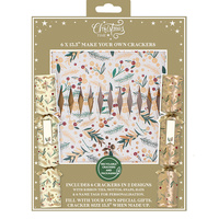 Gold Make Your Own Christmas Crackers 6pk
