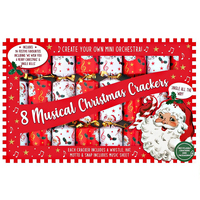 Musical Whistle Christmas Crackers 9" (23cm)