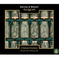 Deluxe Poinsettia Christmas Crackers  33cm