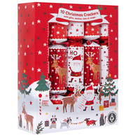 Santa and Yelpers Christmas Crackers  10 x 30cm