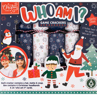 Who Am I Christmas Crackers  6pk