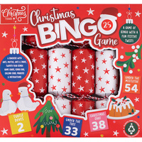 Bingo Christmas Crackers  6pk