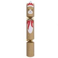 Pet Gold Cat Christmas Cracker 35cm