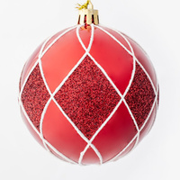 Red Diamond Ball 7.5cm