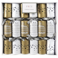 Bauble Cut Out XL Christmas Crackers 6pk