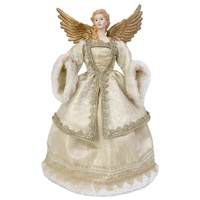 Champagne Angel Christmas Tree Topper 40cm