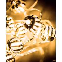 Gold Candy LED lights 1m