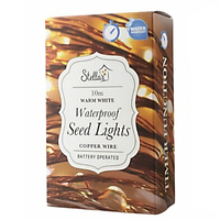 Seed Lights 10m Warm White - Copper Wire - Waterproof