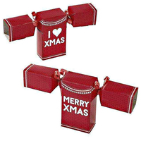 Jumper Shaped Christmas Cracker  6pk