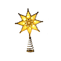 Silver Starburst Topper 28 cm