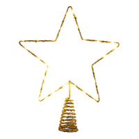 Gold Star  LED Tree Topper