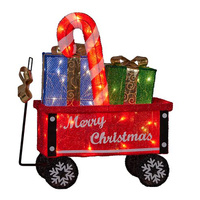 LED Christmas Cart 66cm