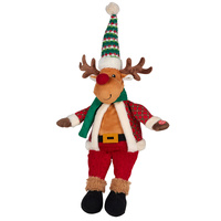 Singing Christmas Moose 56cm