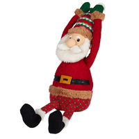 Hanging Animated Musical Santa