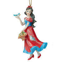 Miss White Christmas Ornament