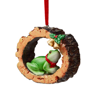 Green Tree Frog Hanging Ornament 7cm