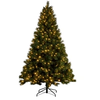 Grand Sierra Memory Wire 7.5ft  Christmas Tree with Lights
