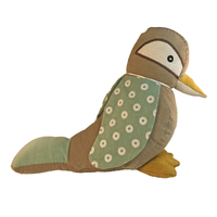 Kookaburra Door Stop Green 24cm