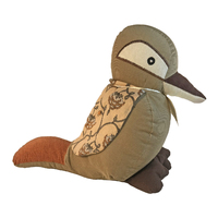 Kookaburra Door Stop Orange 24cm