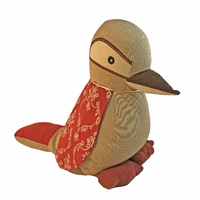 Kookaburra Door Stop Red 24cm