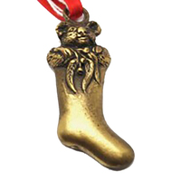 Koala Stocking Antique Brass 6cm