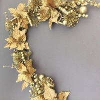 Gold  Glitter Garland 150cm