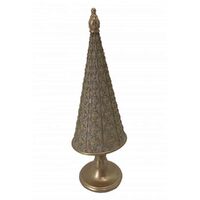 Soft Gold Resin Table Top Tree 30cm