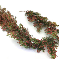 Red Christmas Berry  Garland 180cm