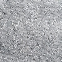 Silver Luxury Embossed Luncheon - DIsposable Napkin 15pc