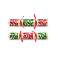 Red and Green Festive Holly - Box of 50
