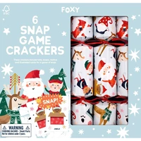 Festive Snap Christmas Crackers 6pk
