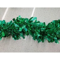 Green Wide Tinsel 1.8m