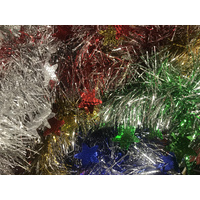 Star Tinsel - Multicolour 2m