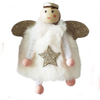 Small White Fluffy Angel 6cm