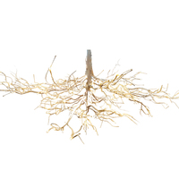 White Hanging Glitter Branch XL