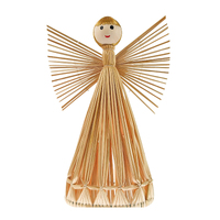 Straw Hanging Angel  30cm