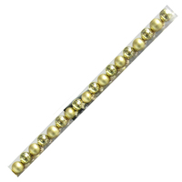 Mini Gold  2.5cm Glass Baubles Tube 18pc