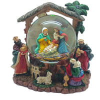 Nativity Musicial Water Globe
