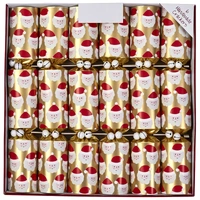 Racing Santa Gold Crackers  6pk